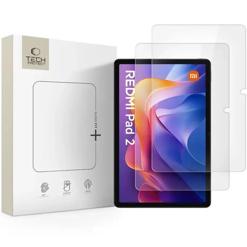 SZKŁO HARTOWANE TECH-PROTECT GLASS FIT+ 2-PACK