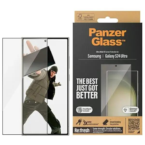 PanzerGlass Ultra-Wide Fit aizsargstikls telefonam Samsung