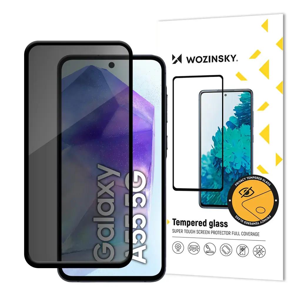Wozinsky Privacy Glass aizsargstikls telefona ekrānam