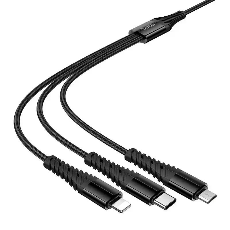 Hoco X123 3-in-1 datu pārraides un