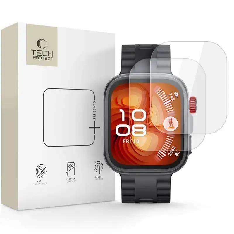 SZKŁO HARTOWANE TECH-PROTECT GLASS FIT+ 2-PACK
