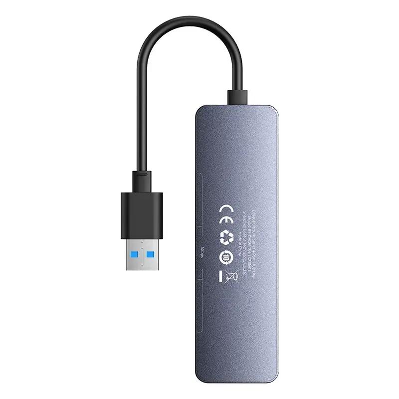 BASEUS Sakabinātājs USB-A uz USB 3