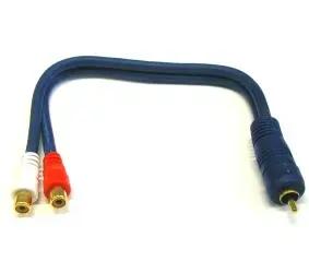 Goobay Lineārs vads RCA kontaktdakšiņa -