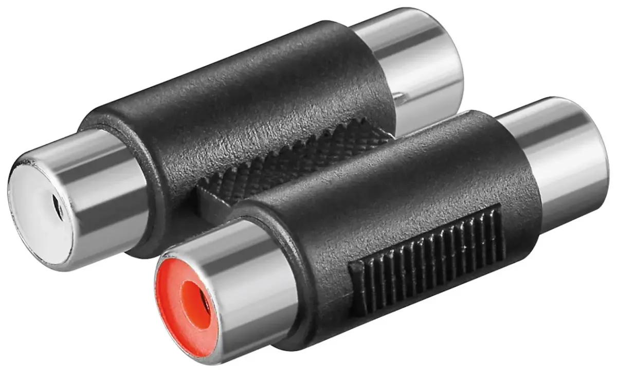 Goobay Pāreja 2xRCA - 2xRCA ligzdai