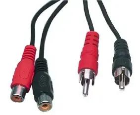 Goobay Vads 2xRCA-2xRCA kontaktdakšiņa-ligzda  2.5m