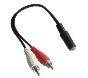 Goobay Vads 2xRCA 3.5mm  0