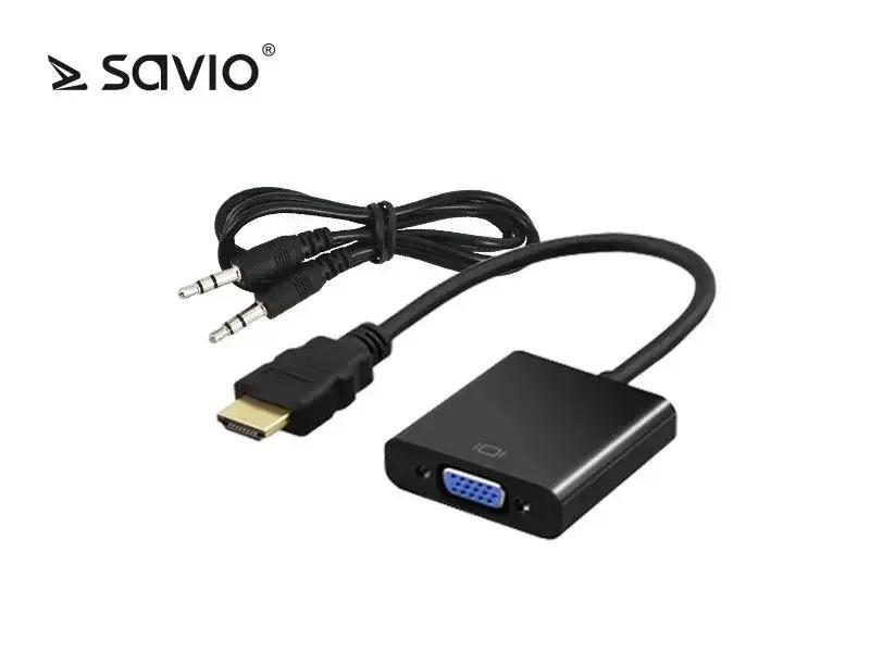 Savio HDMI adapteris - D-Sub (VGA)