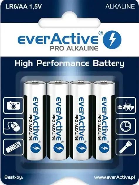 EverActive Pro Alkaline augstas veiktspējas baterija