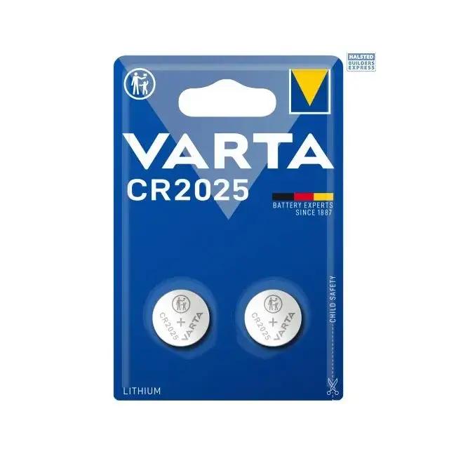 VARTA CR2025 3V litija monētu baterijas