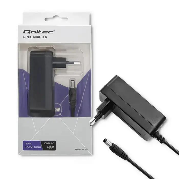 Qoltec Plug-in power supply 48W |
