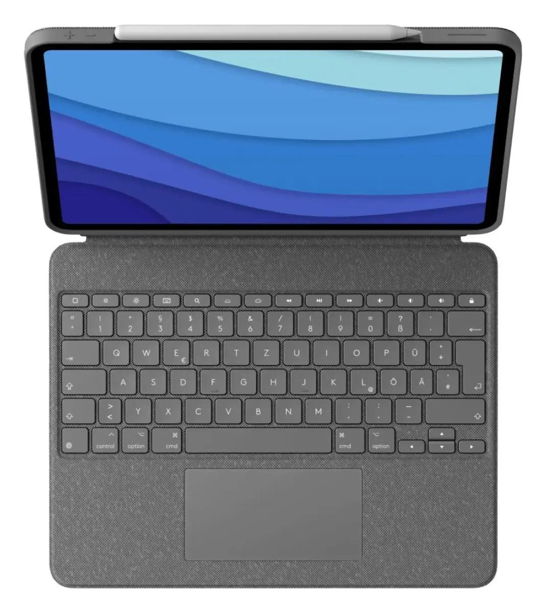 Logitech Combo Touch 920-010208 klaviatūras vāciņš
