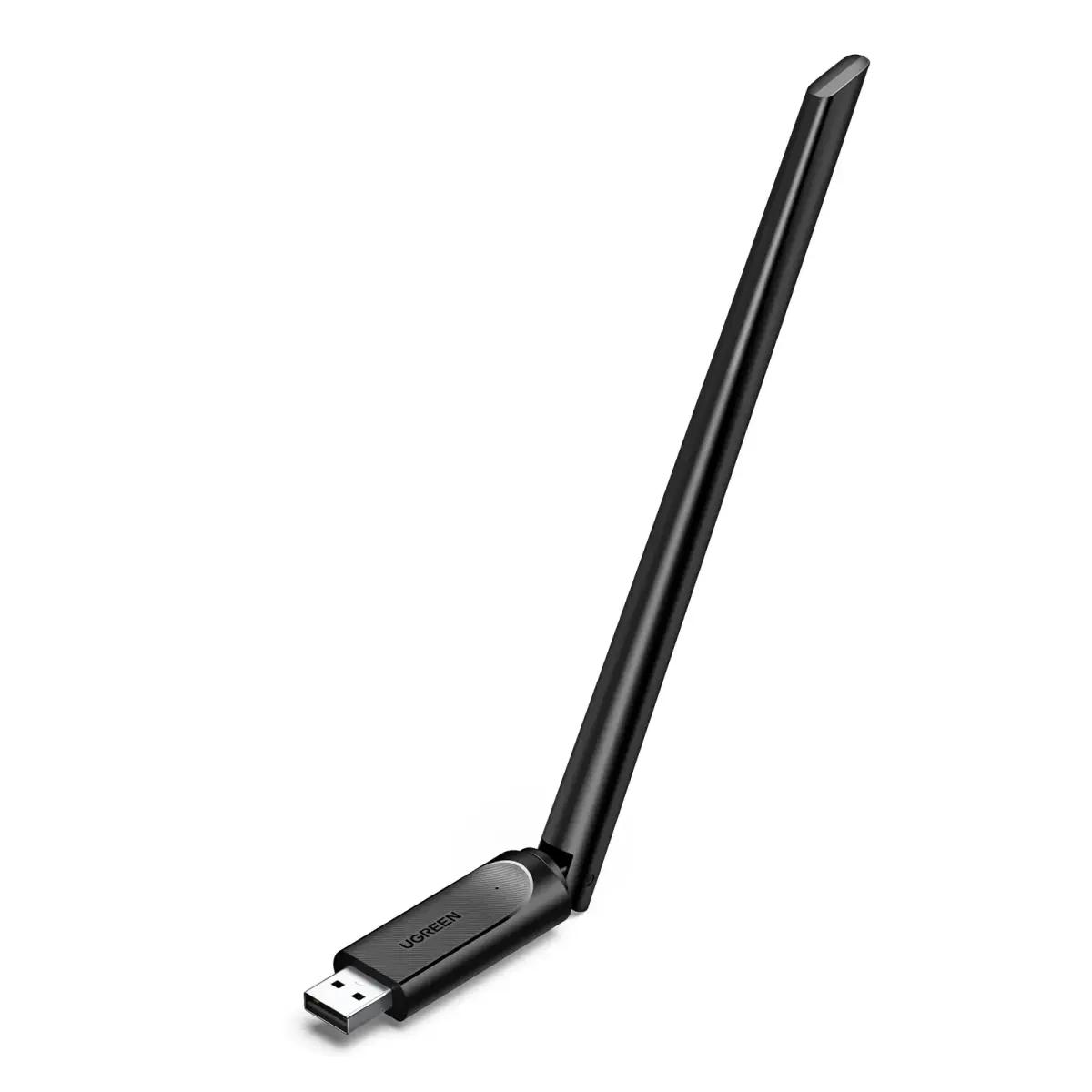 UGREEN Wi-Fi USB High-Gain divjoslu adapteris