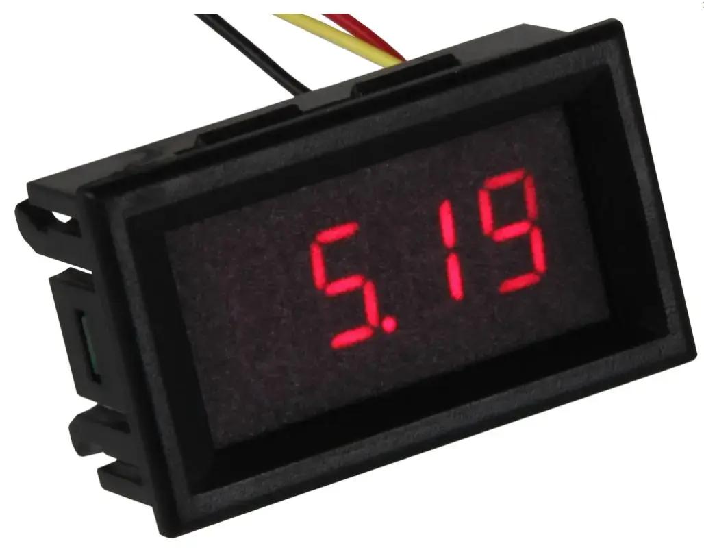 Joy-IT Voltmetra LED panelis, darba spriegums