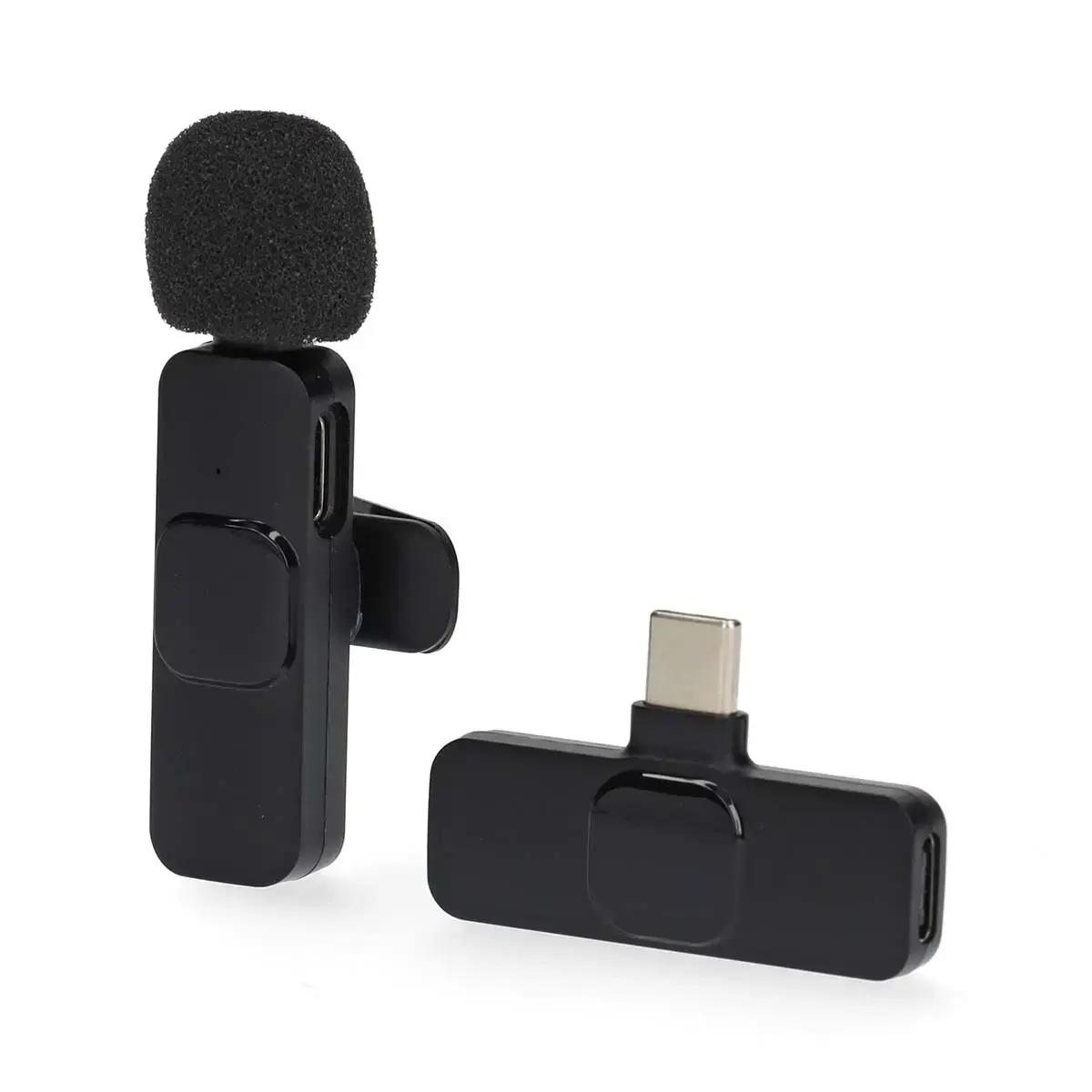 NEDIS Bezvadu uzlādējams USB-C Lavalier mikrofons