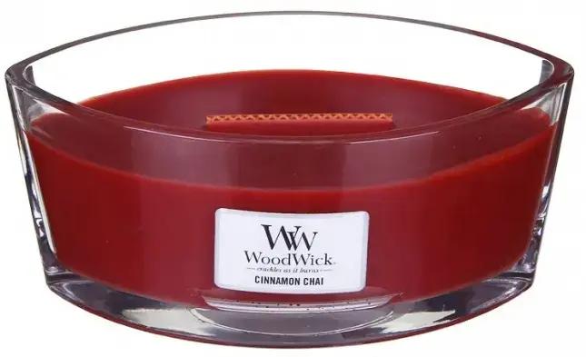 WoodWick Cinnamon Chai aromātiskā svece ar