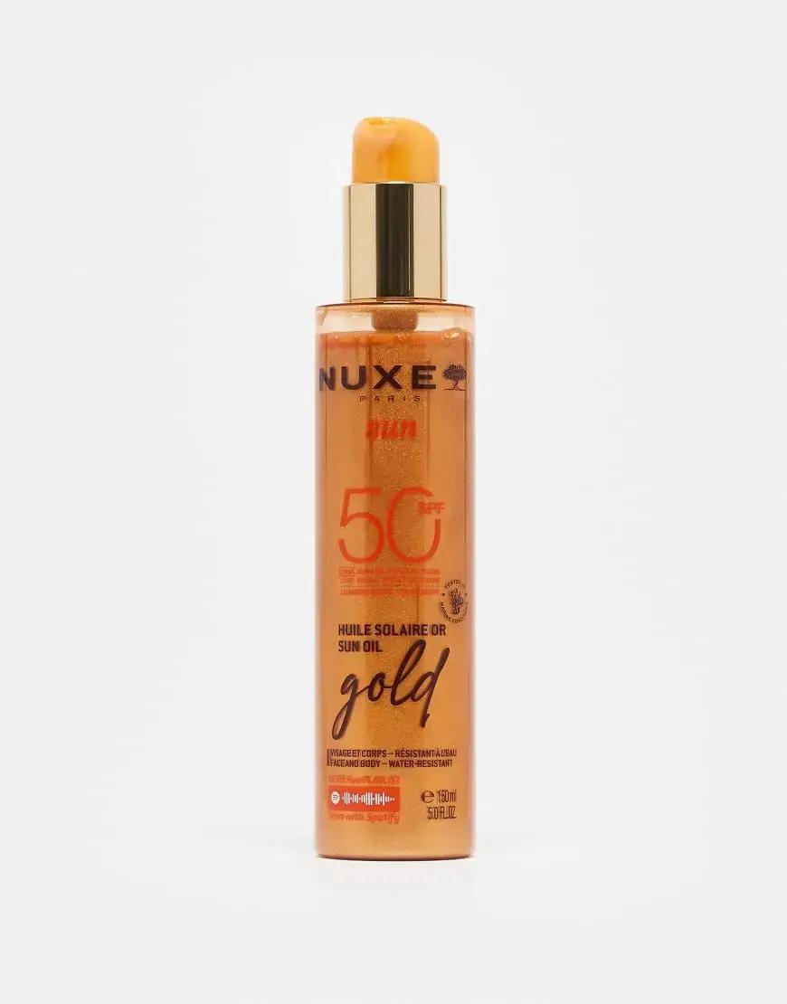 Nuxe Sun Oil Shimmering Gold SPF