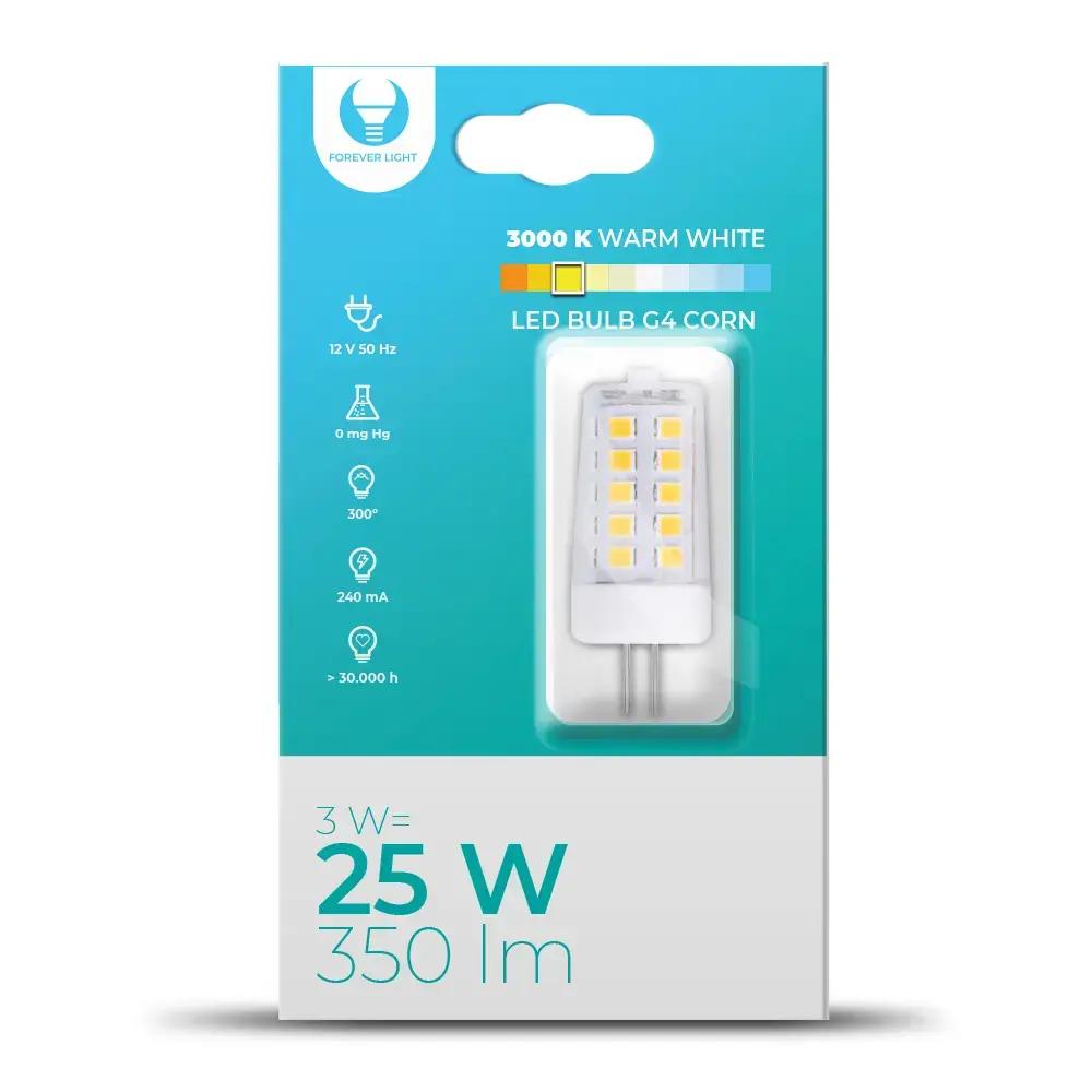 LED Bulb G4 Corn 3W 12V