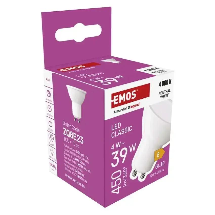 LED spuldze GU10 230V MR16 4W