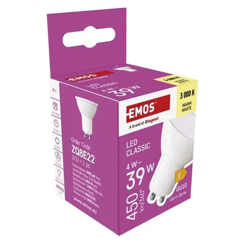 LED spuldze GU10 230V MR16 4W