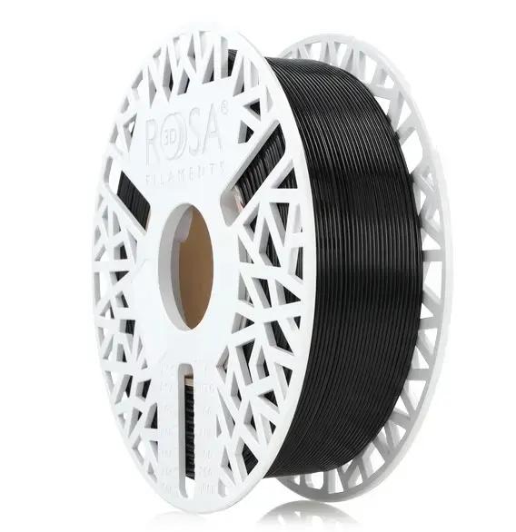 Filaments PET-G melns 1.75mm 1kg
