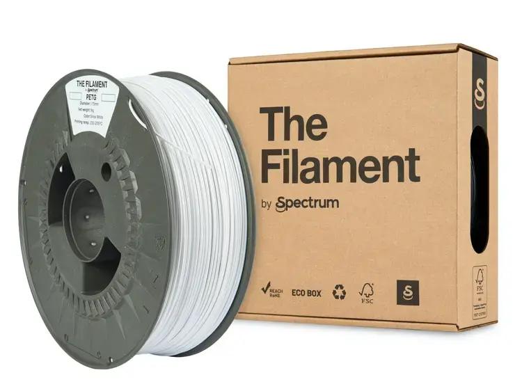 The filament spectrum Filaments PET-G snow