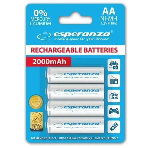 Esperanza EZA104W PRECHARGED HR6 2000MAH ALWAYS