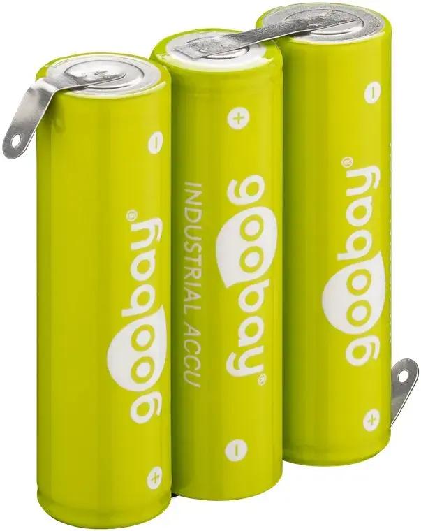 Goobay Pielodējami akumulatori 3x AA (Mignon)