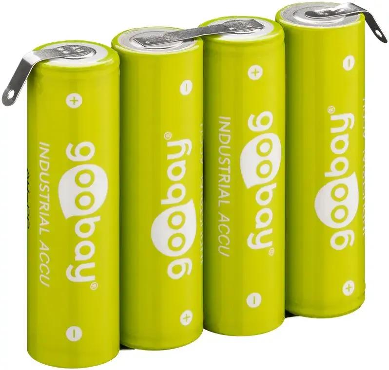 Goobay Pielodējami akumulatori 4x AA (Mignon)