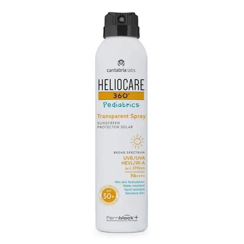 Heliocare 360 Pediatrics caurspīdīgs aerosols SPF