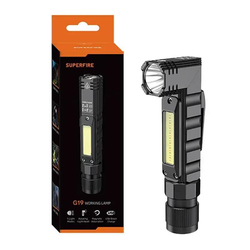 Superfire G19 multifunction flashlight, 200 lm