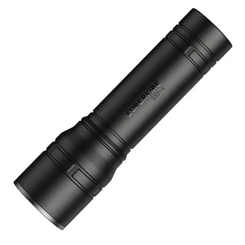 Superfire S33-A flashlight, USB, black, 4