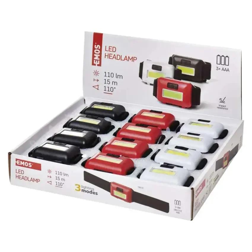 COB LED priekšējais lukturis, 110 lm
