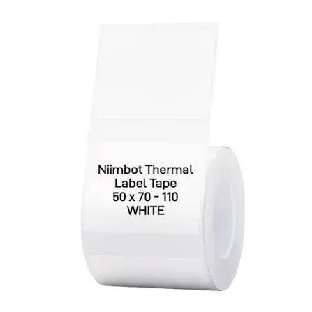 Niimbot T50*70-110 termouzlīmes (baltas)