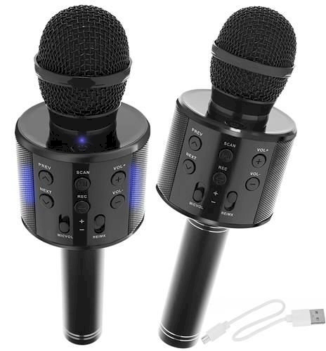 Goodbuy karaoke mikrofons ar iebūvētu skaļruni