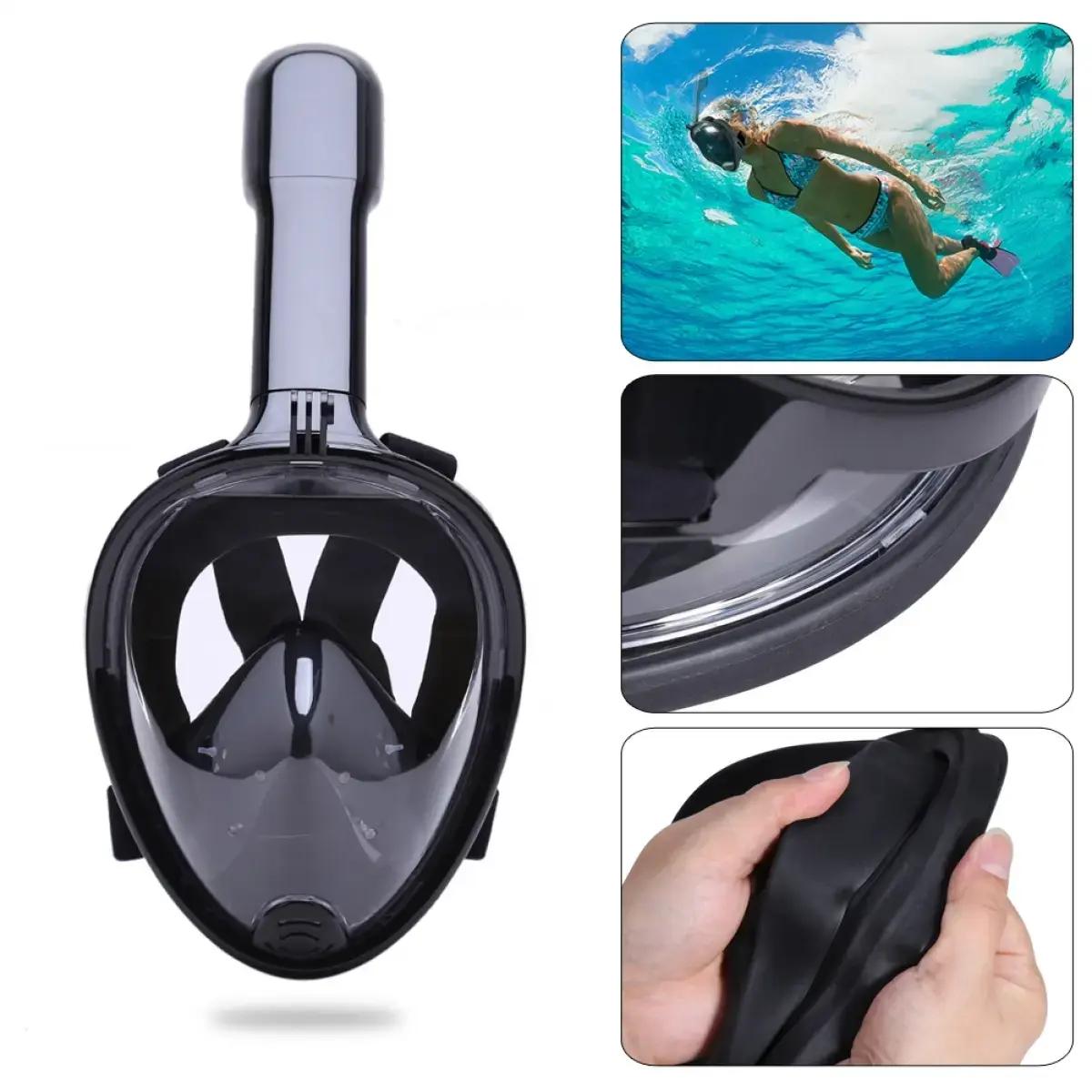OEM Snorkelēšanas sejas maska (niršanas maska)