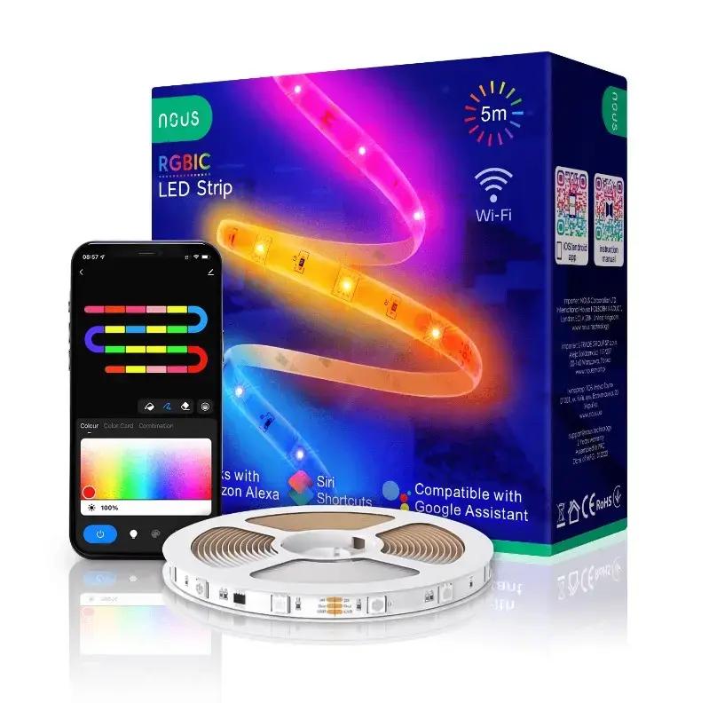 Nous Digitālā LED lente RGB IC
