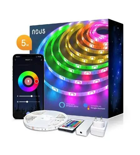 LED lentes komplekts ar Wi-Fi kontrolieri