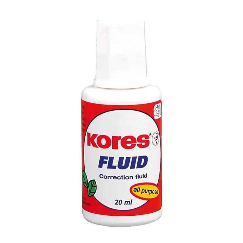 Korekcijas tepe KORES FLUID ar otiņu