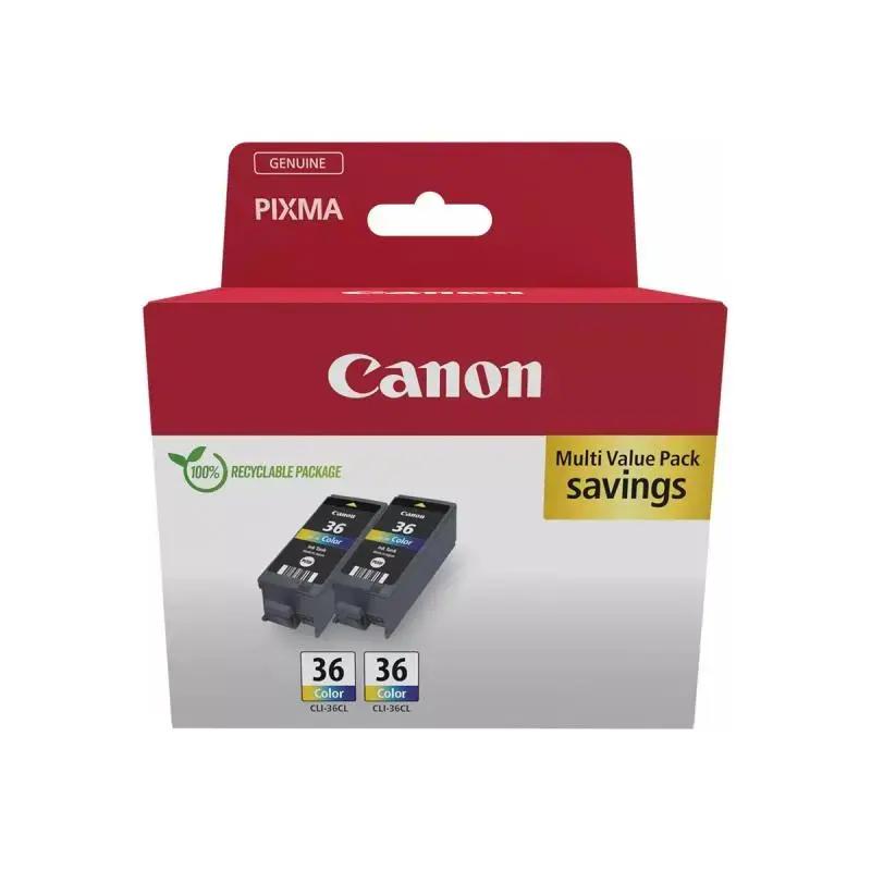 Canon CLI-36 CLI36 Color Twin Pack