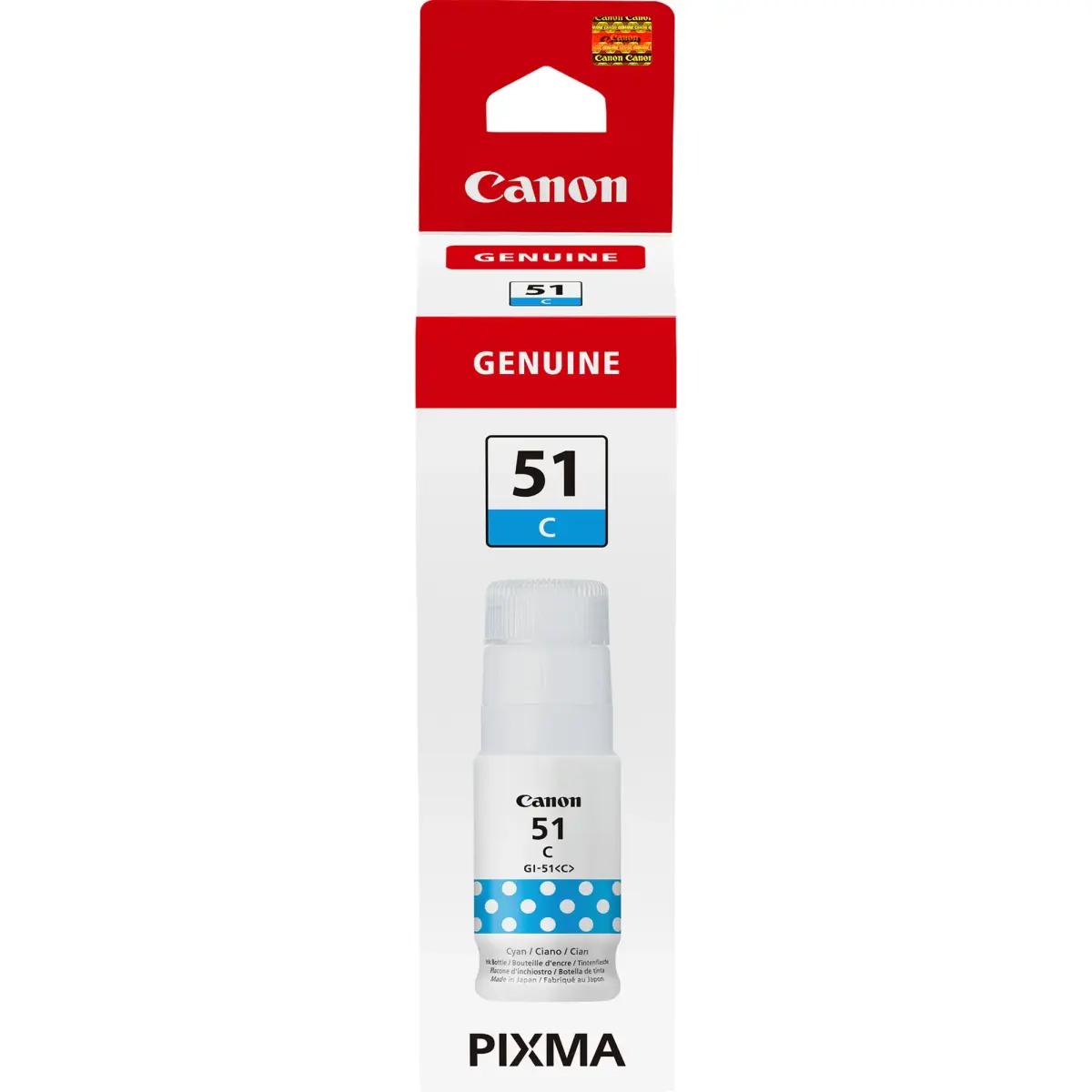 Tinte Canon GI-51 C 4546C001 ciāna