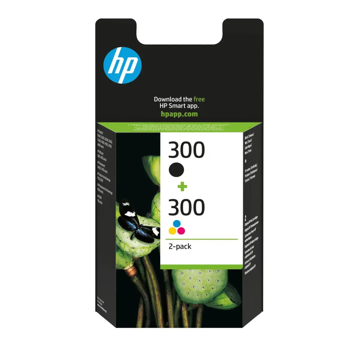 Tintes kārtridžu komplekts HP 300 CN637EE