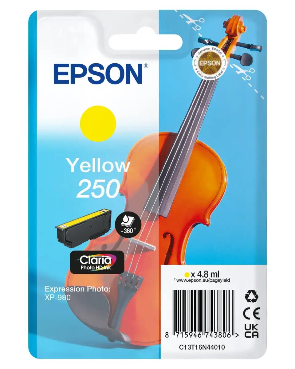 Tintes kasetne Epson 250 C13T16N44010 dzeltena