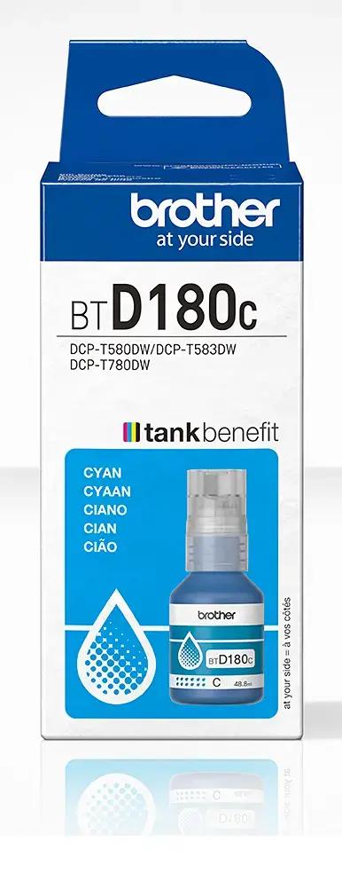 Tintes pudele Brother BTD180C ciāna