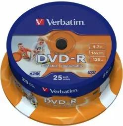 Matricas DVD-R AZO Verbatim 4.7GB