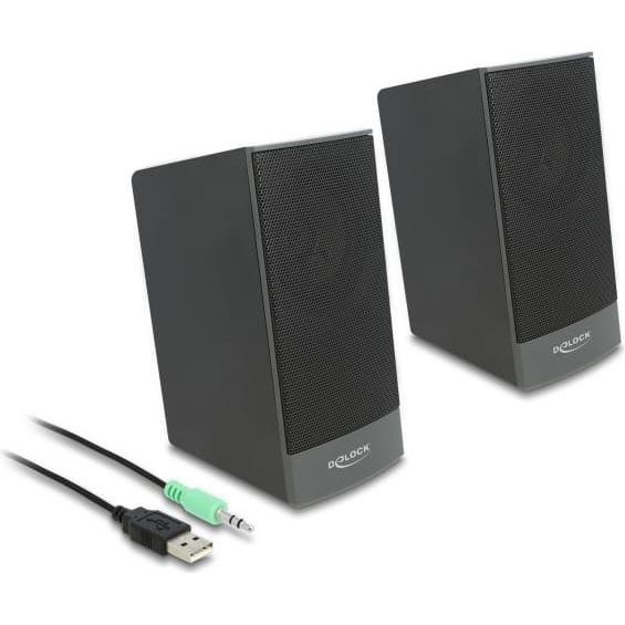 DELOCK Stereo 2.0 PC skaļruņi