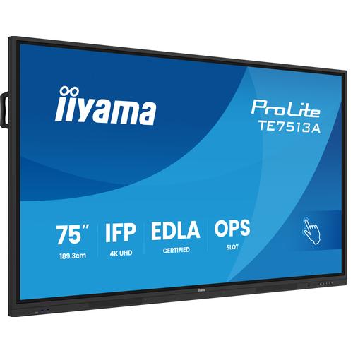 Monitors iiyama IIYAMA TE7513A-B2AG 190,5cm