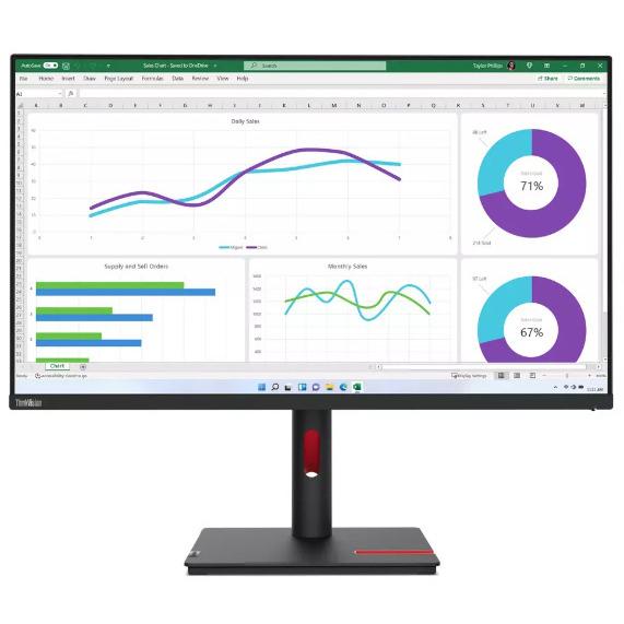 Monitors Lenovo ThinkVision T32h-30 (63D3GAT1EU)