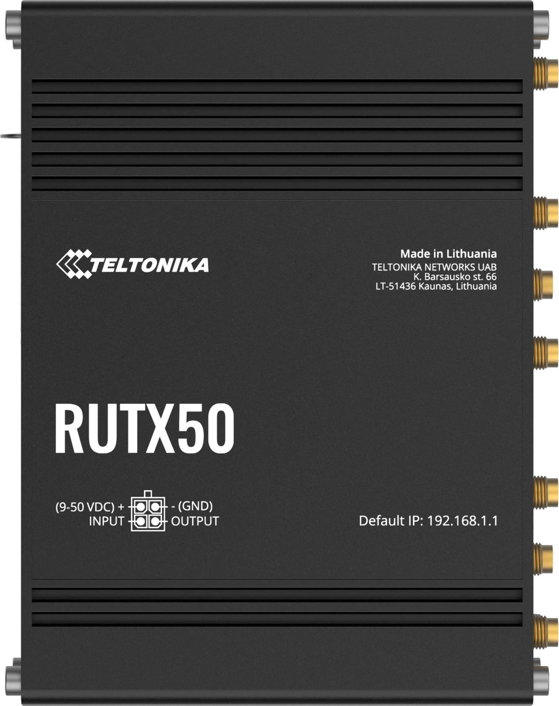 Maršrutētājs Teltonika RUTX50 (RUTX50000000)