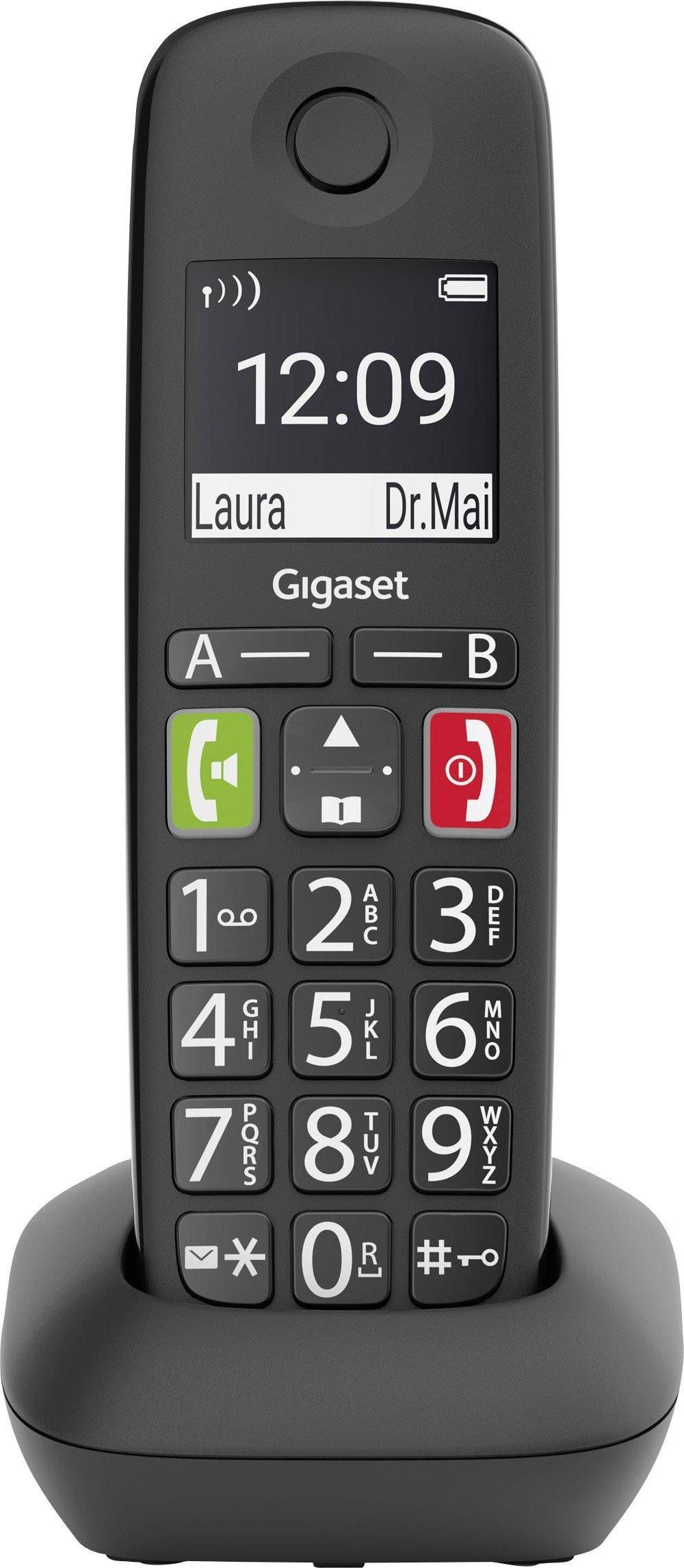 Gigaset E290HX Mobilais tālrunis ar lielām