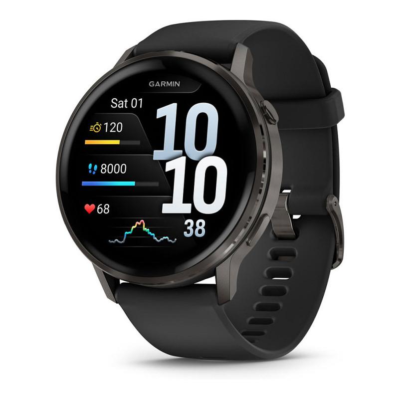 Viedpulkstenis Garmin Venu 4 45mm Black/Slate